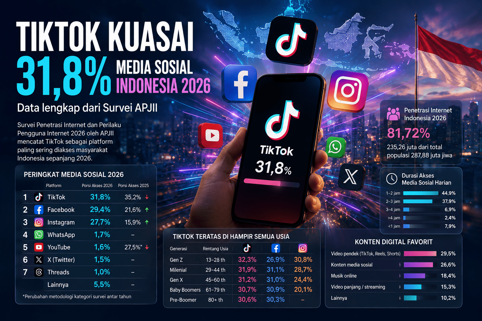 image Perkembangan Sosial Media Era Modern